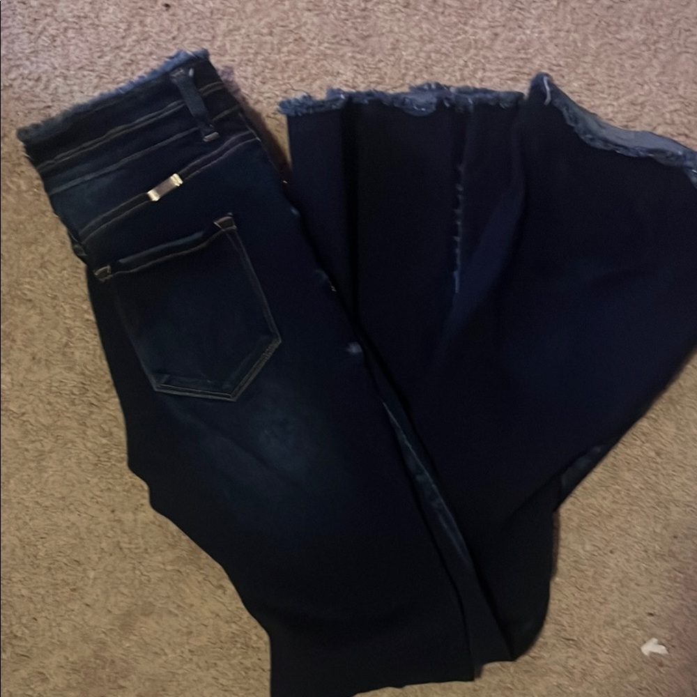 Women's Dark Blue Jeans